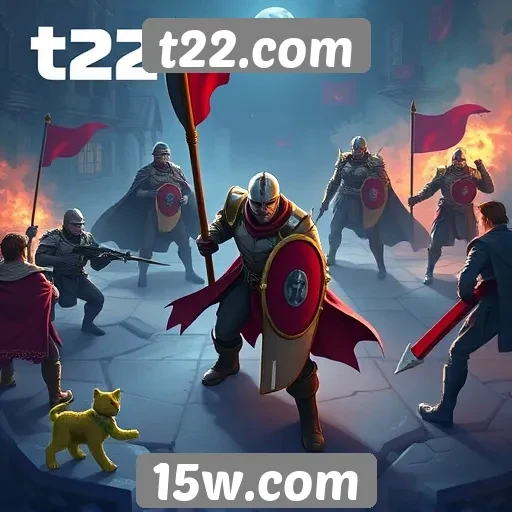 Plataforma t22.com apresenta novidades em jogos de estratégia